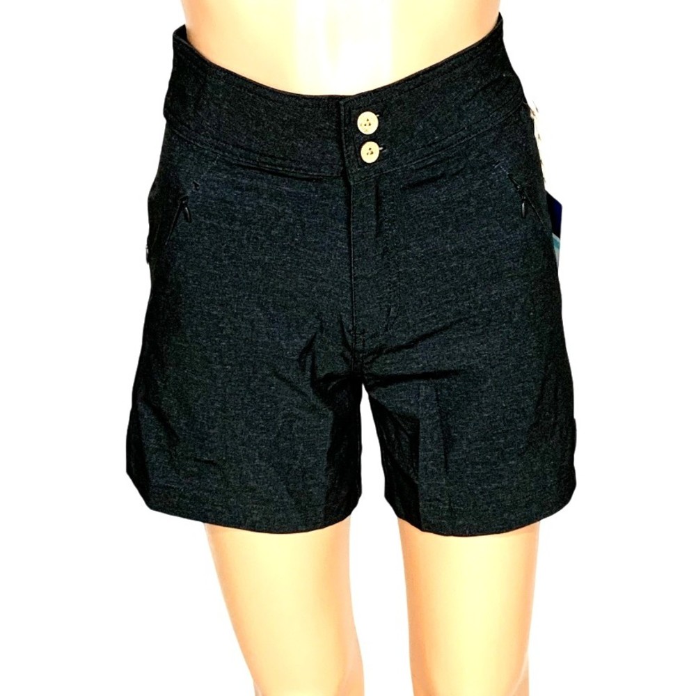 Tentree Destination Shorts, Women's Meterorite Black 26, One Size